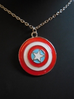 Marvel Captain America Shield Necklace / Ketting
