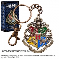 Harry Potter: (The Noble Collection) Hogwarts Crest Keychain  / Sleutelhanger