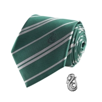 Harry Potter Slytherin Tie and Pin / Stropdas en speld