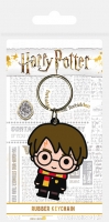 Harry Potter Chibi  Rubber Keychain / Sleutelhanger
