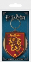 Harry Potter: Gryffindor Crest Rubber Keychain / Sleutelhanger