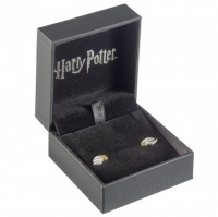 Harry Potter Sterling Silver Golden Snitch Stud Earrings / Oorbellen