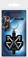 Fantastic Beasts Grindelwald logo Rubber Keychain / Sleutelhanger