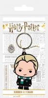 Harry Potter: Draco Malfoy Chibi  Rubber Keychain / Sleutelhanger