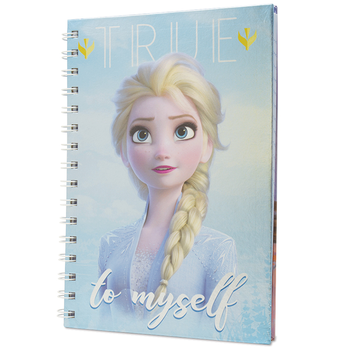 Frozen 2 Anna & Elsa A5 Notebook / Notitieboek (True to Myself Live