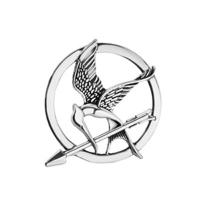 The Hunger Games  Mocking Jay Pin (Silver) / De Hongerspelen  Spotgaai Pin (Zilver)