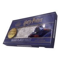 Harry Potter: Hogwarts Express Train Ticket Replica  Limited Edition (silver plated)