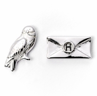 Harry Potter: Hedwig and Letter Stud Earrings / Oorbellen