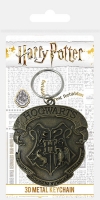 Harry Potter: Hogwarts House Crest Metal Keychain / Metalen Sleutelhanger
