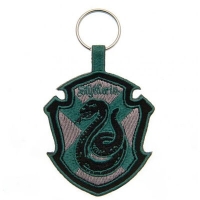 Harry Potter: Slytherin Crest Woven Keychain / Geweven Sleutelhanger