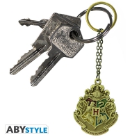 Harry Potter: Hogwarts Crest 3-D Keychain / Sleutelhanger