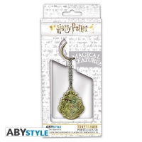 Harry Potter: Hogwarts Crest 3-D Keychain / Sleutelhanger