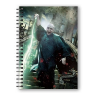 Harry Potter: Voldemort  3D A5 Spiral Notebook / Notitieboek