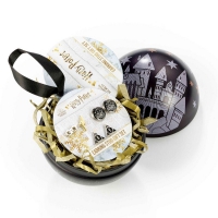 Harry Potter:  Hogwarts Castle (Earrings/Oorbellen Set) Christmas Bauble/ Kerstbal