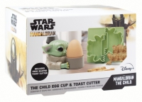 Star Wars, The Mandalorian: The Child (Baby Yoda, Grogu) Egg Cup & Toast Cutter