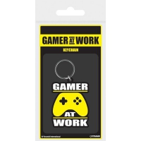 Gamer at Work Joypad Keychain / Sleutelhanger