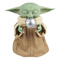 Star Wars, The Mandalorian:  The Child (Baby Yoda) Interactive Galactic Snacking Grogu Figure(23cm)