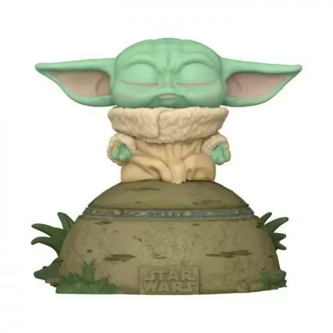 Funko Pop! Deluxe: Star Wars - The Child (Grogu, Baby Yoda) using the Force