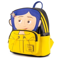 Coraline Loungefly: Coraline Raincoat Mini Backpack / Rugtas
