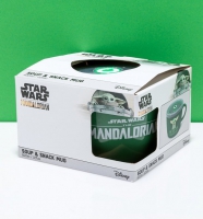 Star Wars, The Mandalorian: Grogu (The Child, Baby Yoda) Soup & Snack Mug / Mok