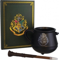 Harry Potter Giftset (Notebook, Cauldron Mug and Wand Pen)