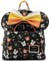 Disney Loungefly: Halloween Mini Backpack  + Minnie Ears / Rugtas + Minnie Oortjes