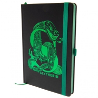 Harry Potter: Slytherin Foil A5 Notebook / Notitieboek