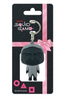Squid Game: Mask Man3D Keychain / Sleutelhanger