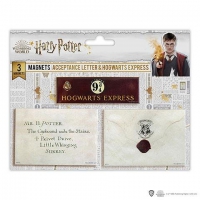 Harry Potter: Hogwarts Express & Acceptance Letter  Magnet Set / Magneten Set