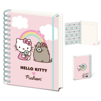 Pusheen x Hello Kitty: Treat Time A5 Notebook / Notitieboek