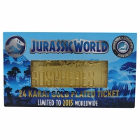 Jurassic World: Gyrosphere Ticket Ticket Replica (24k gold)