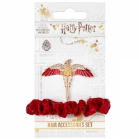 Harry Potter: Fawkes Accessory Set / Accessoires Set (Clip + Scrunchie)