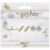 Harry Potter: Hufflepuff Stud Earrings / Oorbellen (3-pack)