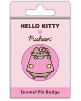 Pusheen: Pusheen x Hello Kitty - Dress Up Pin