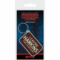 Stranger Things: Leaving Hawkins Keychain / Sleutelhanger