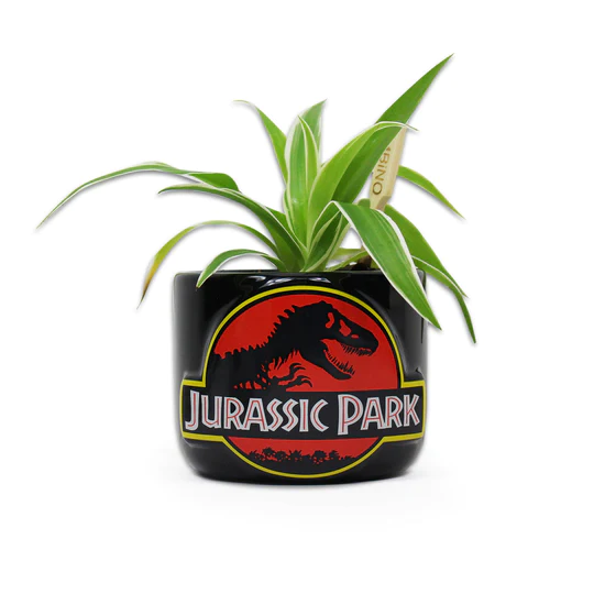 Jurassic Park Logo Plant Pot
