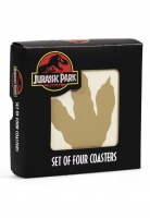 Jurassic Park: Life Found A Way Ceramic Coasters / Onderzetters (4-pack)