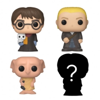 Bitty Pop! Harry Potter: Harry Potter, Draco, Dobby & Mystery (4-pack)