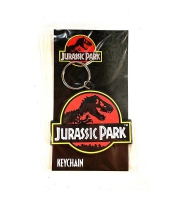 Jurassic Park Logo Rubber Keychain / Sleutelhanger