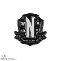 Wednesday: Nevermore Academy Pin set of 2