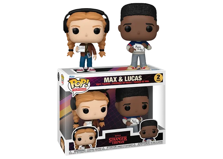 Funko Pop! TV: Stranger Things - Max & Lucas (2-Pack)