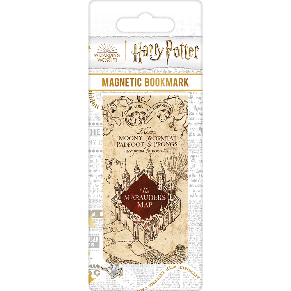 Harry Potter: Marauder's Map Magnetic Bookmark / Magnetische Boekenlegger