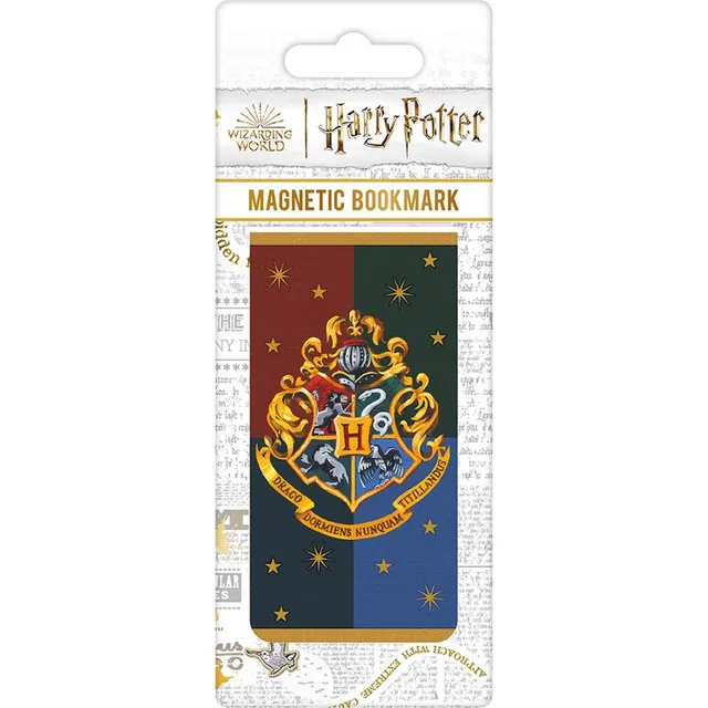 Harry Potter: Hogwarts Crest Magnetic Bookmark / Magnetische Boekenlegger