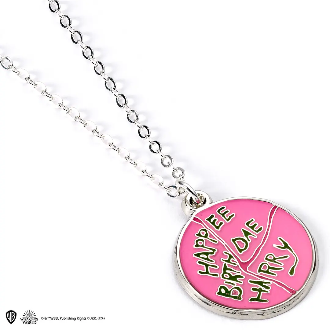 Harry Potter: Happee Birthdae Cake Necklace / Ketting