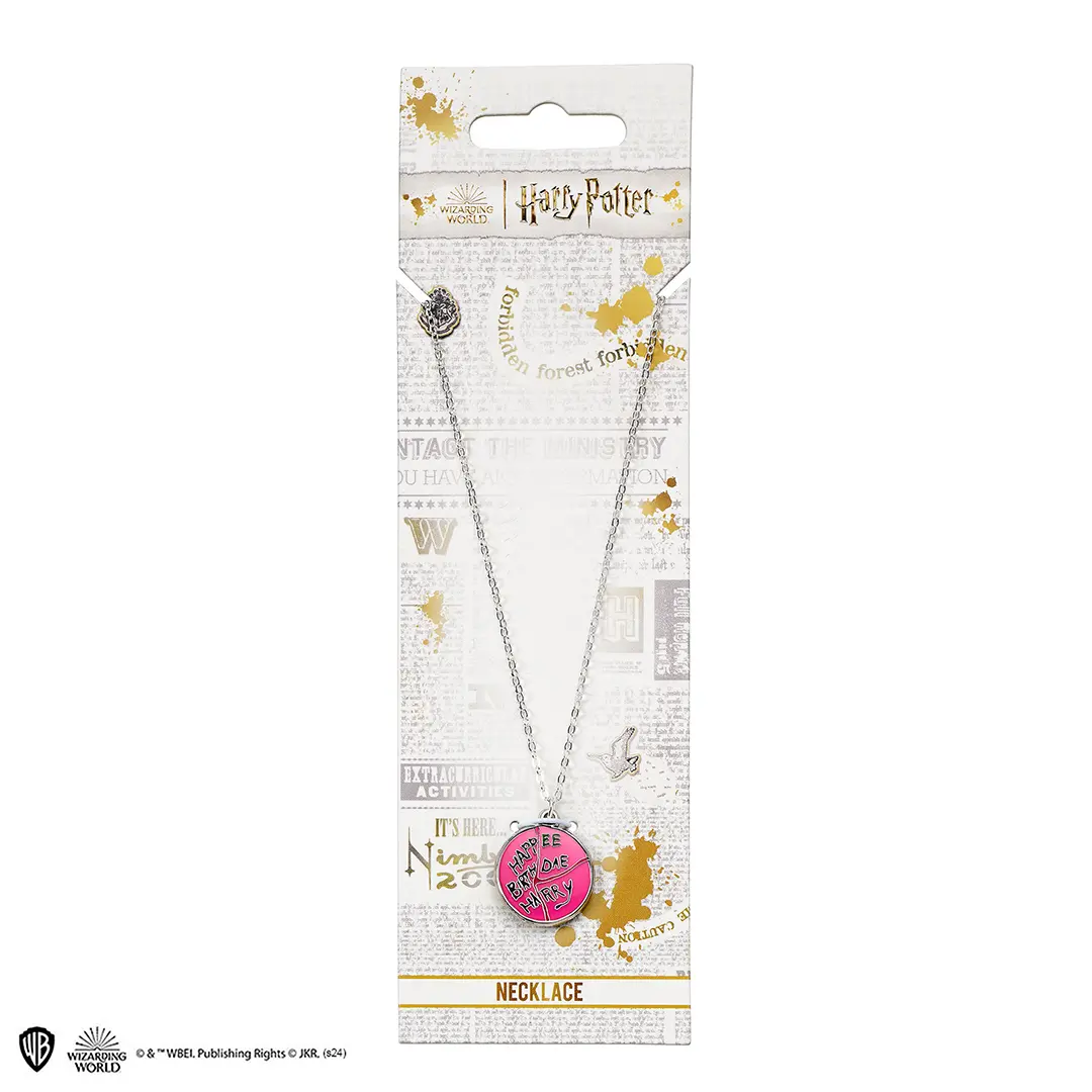 Harry Potter: Happee Birthdae Cake Necklace / Ketting