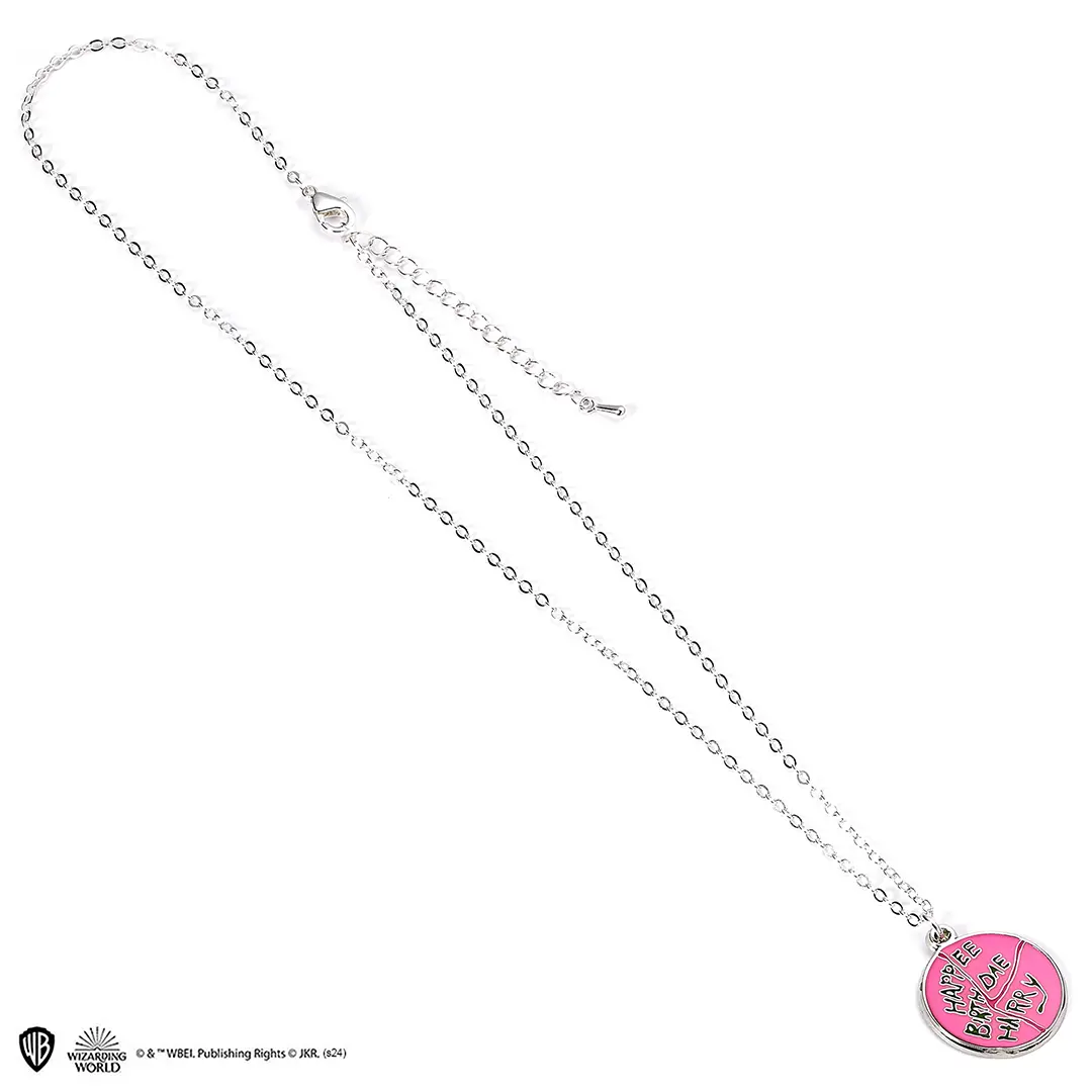 Harry Potter: Happee Birthdae Cake Necklace / Ketting