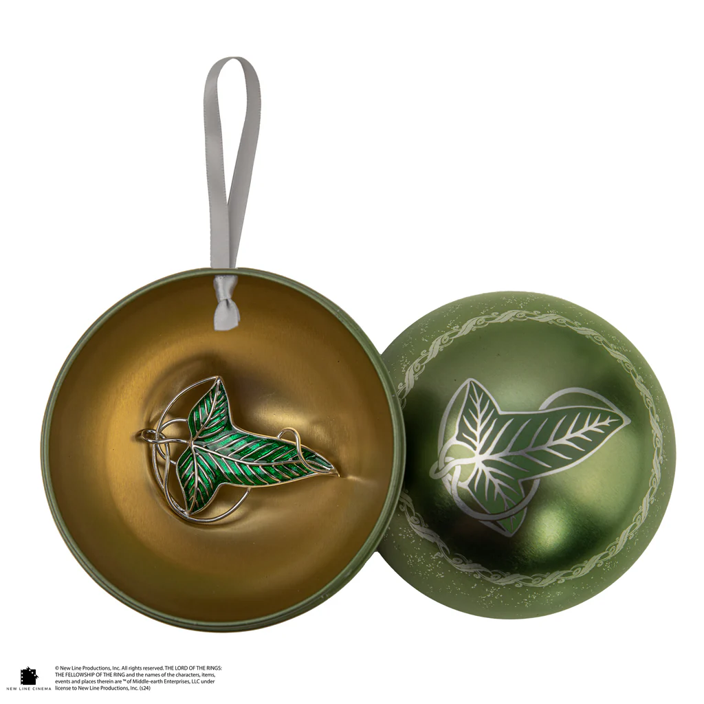 The Lord of the Rings: Lorien Leaf Brooch Holiday Capsule / Ketting Kerst Ornament