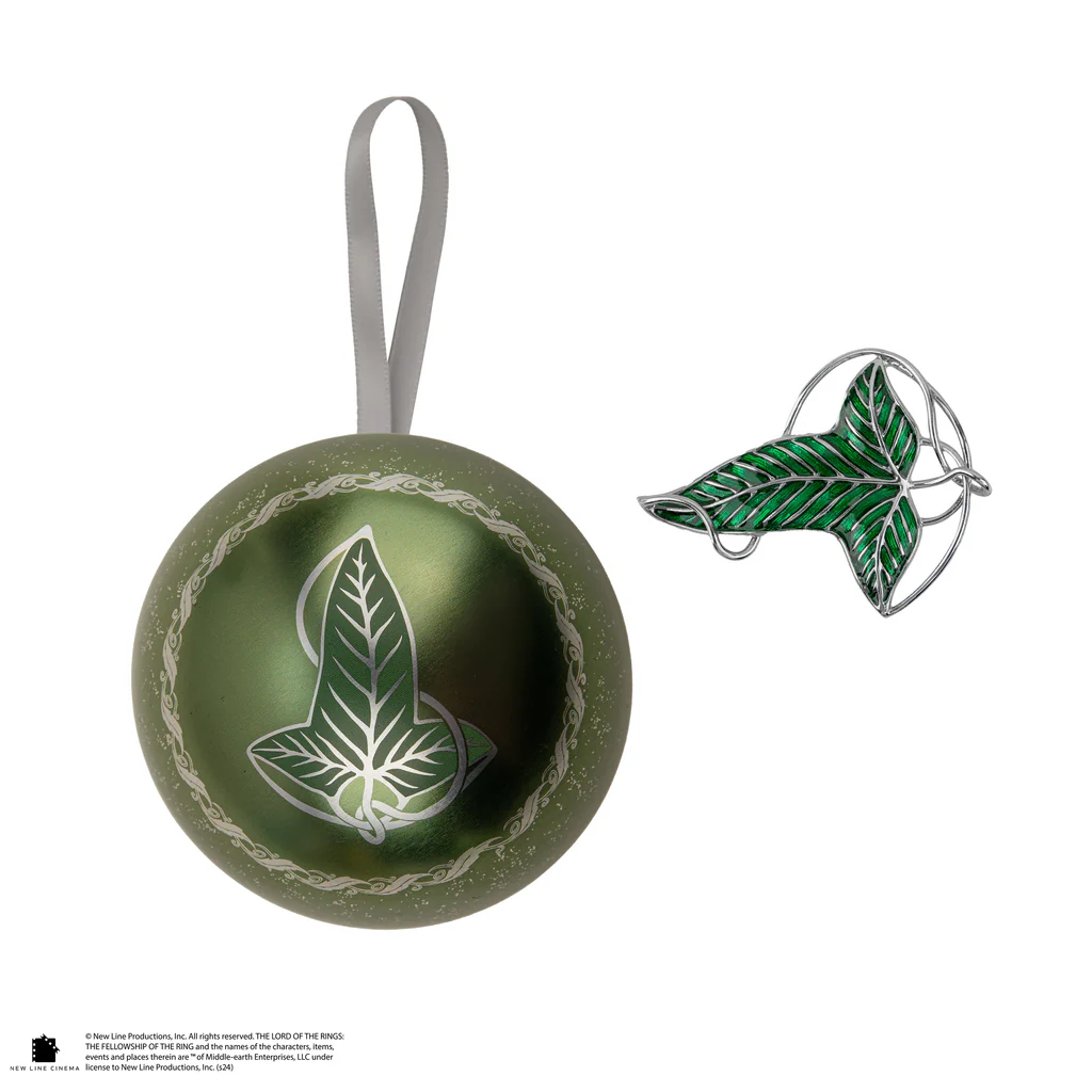 The Lord of the Rings: Lorien Leaf Brooch Holiday Capsule / Ketting Kerst Ornament