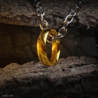 The Lord of the Rings: One Ring Necklace (Cinereplica)