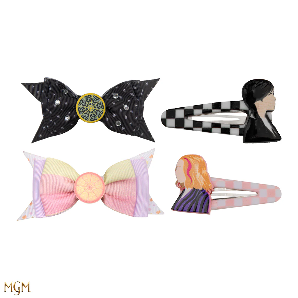 Wednesday: Set of 4 Hair Clips